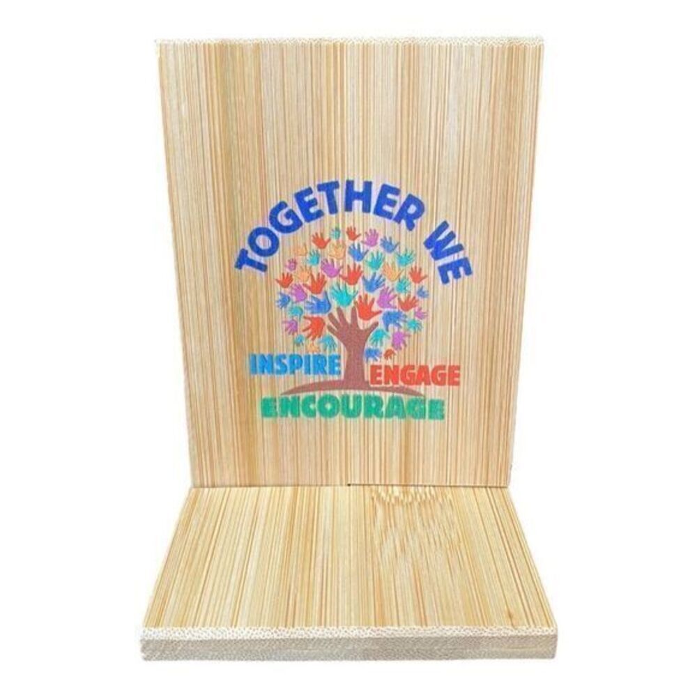 New in Box Together We Inspire Engage and Encourage Desk Stand
